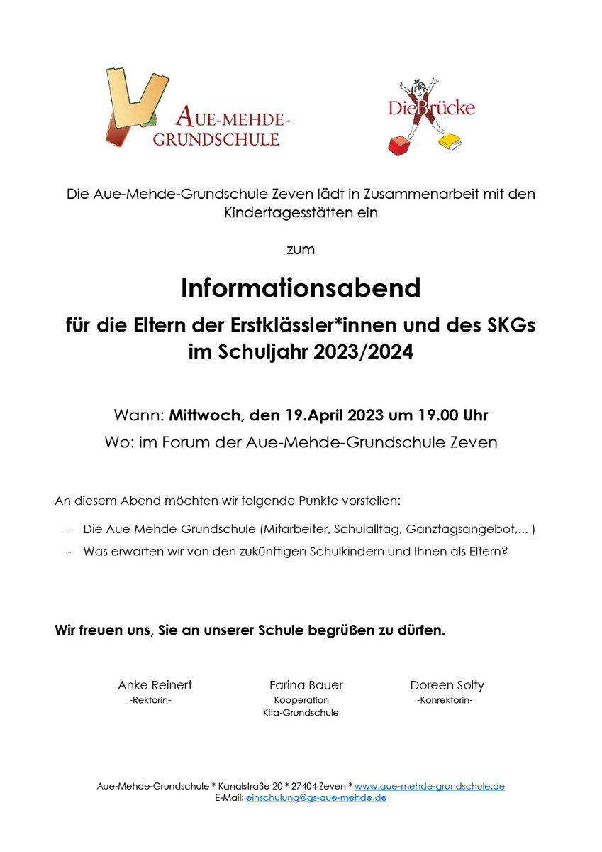 AnschreibenInfoErstklässler22 23